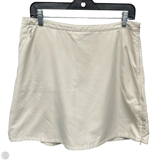Athletic Skort By Patagonia In Beige, Size: 10