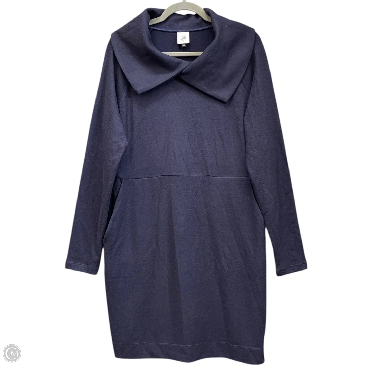 Dress Sweater By Cabi In Navy, Size: S