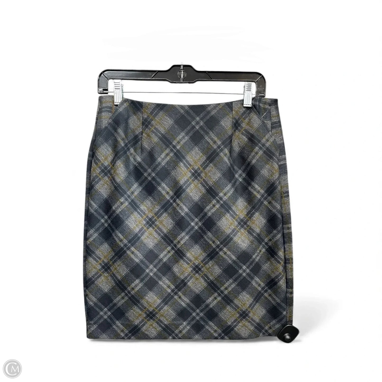 Skirt Mini & Short By Cabi In Plaid Pattern, Size: 6