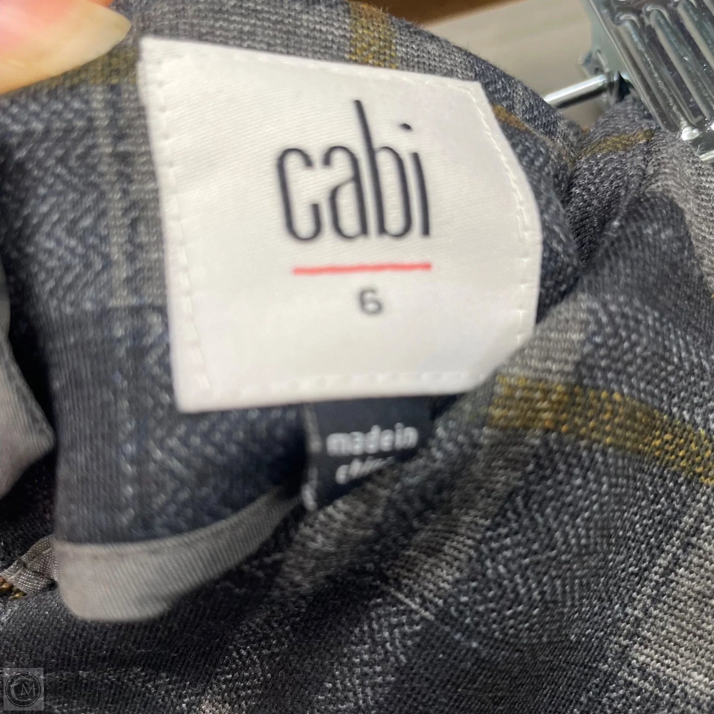 Skirt Mini & Short By Cabi In Plaid Pattern, Size: 6