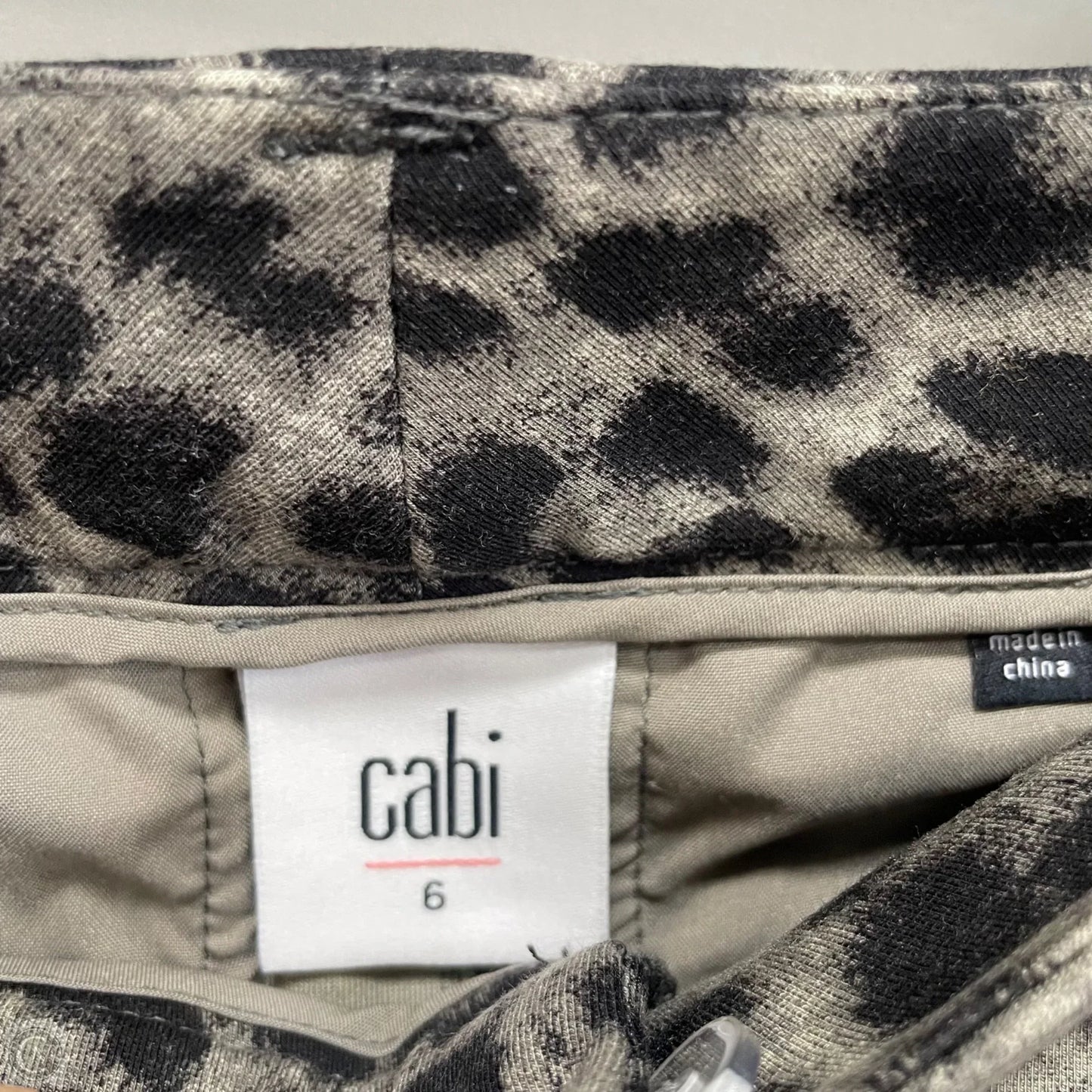 Pants Dress By Cabi In Leopard Print, Size: 6