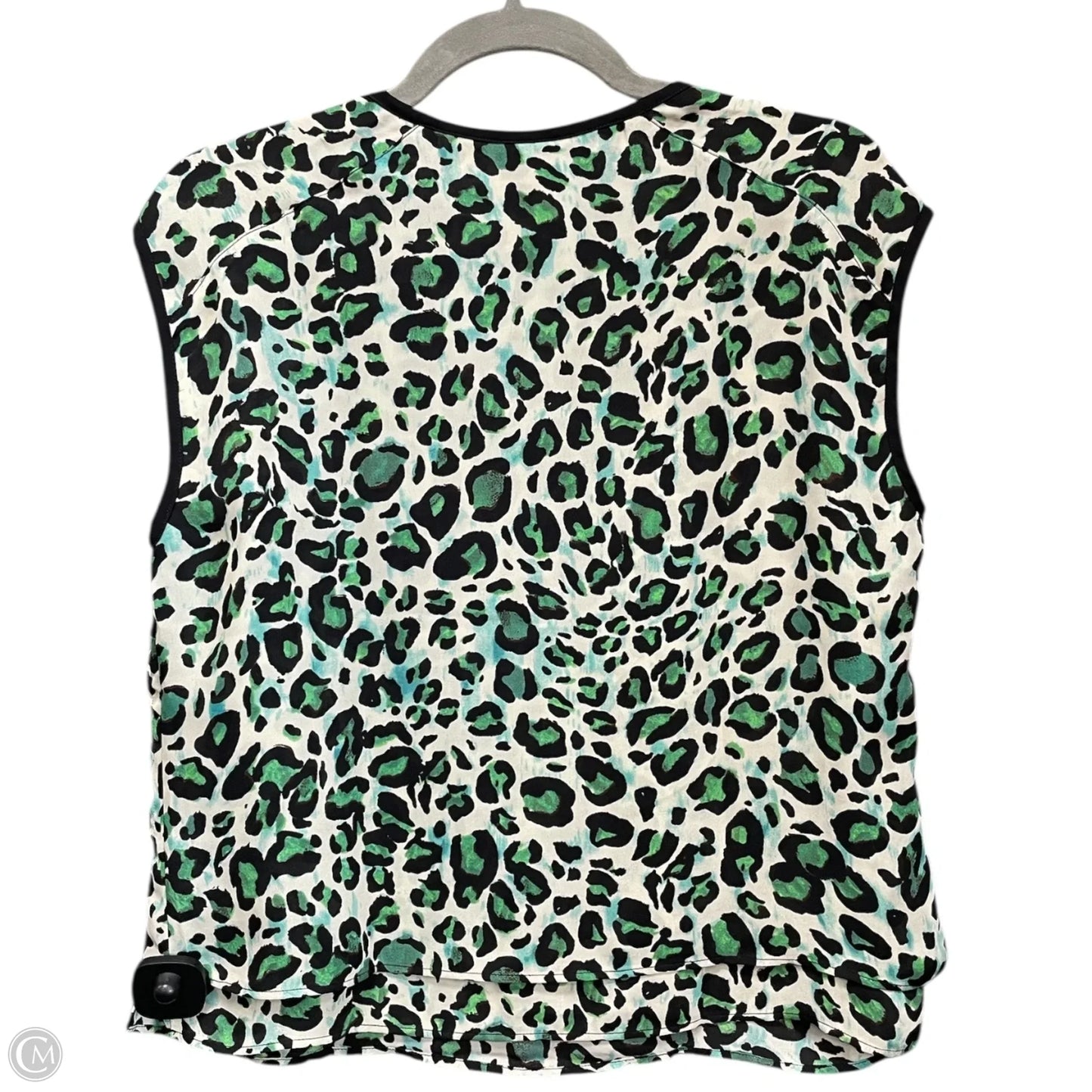 Blouse Sleeveless By Cabi In Green, Size: S