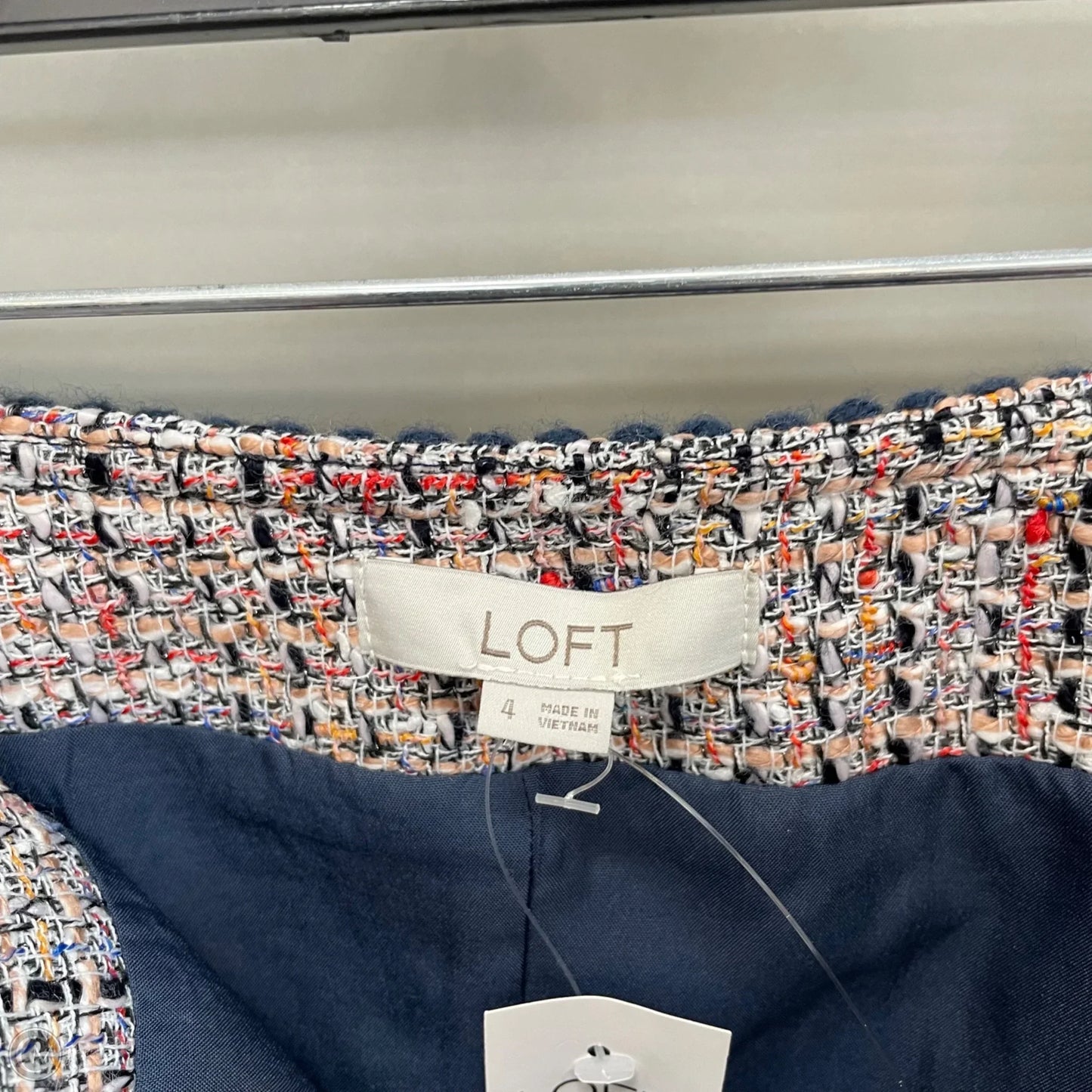 Skirt Mini & Short By Loft In Multi-colored, Size: 4