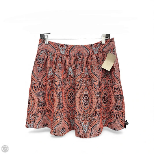 Skirt Mini & Short By Moulinette Soeurs In Blue & Orange, Size: M