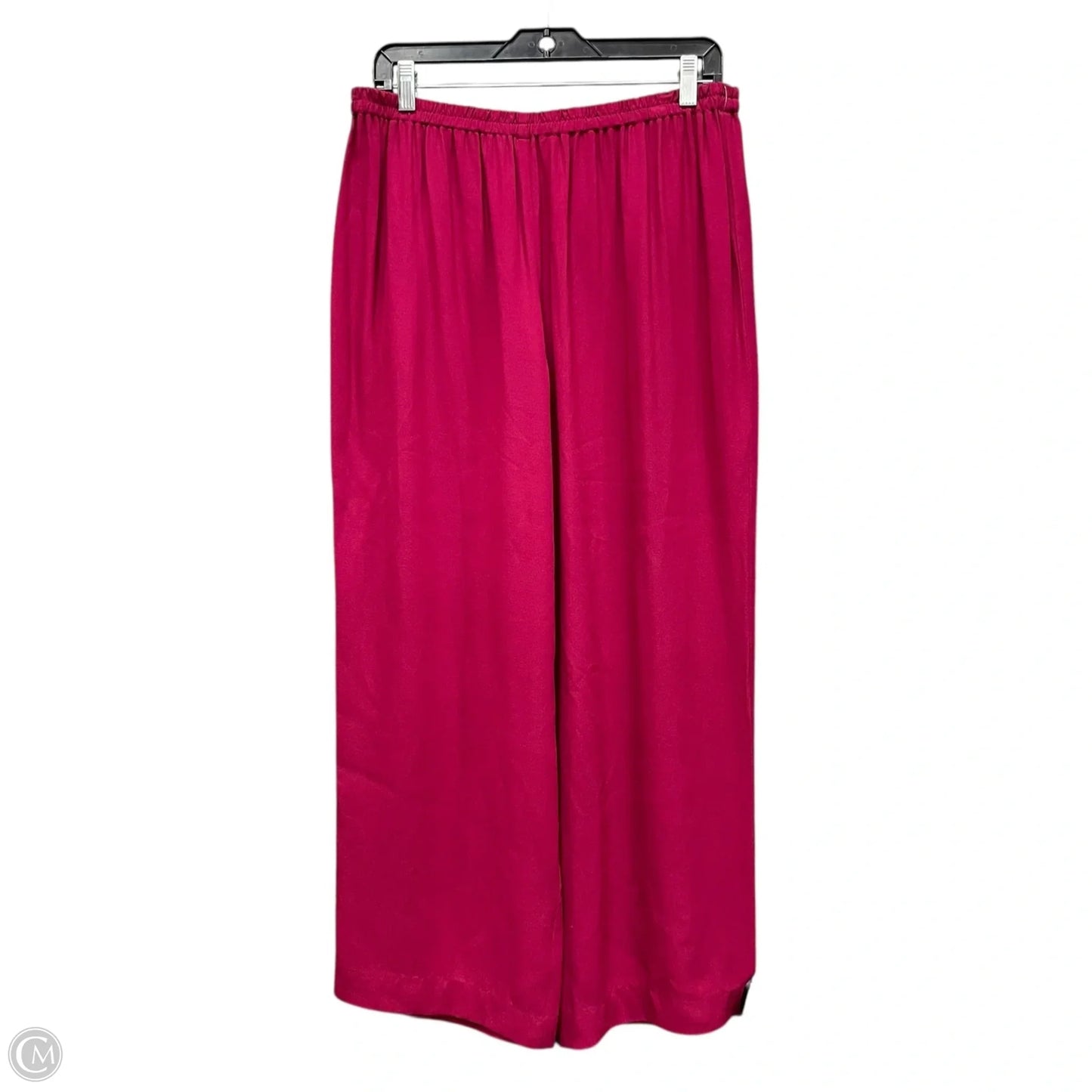 Pants Wide Leg By Eileen Fisher In Pink & Purple, Size: L