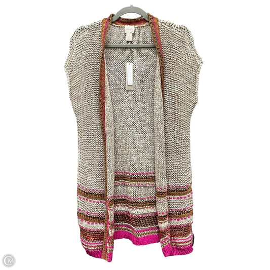 Cardigan By Chicos In Multi-colored, Size: M