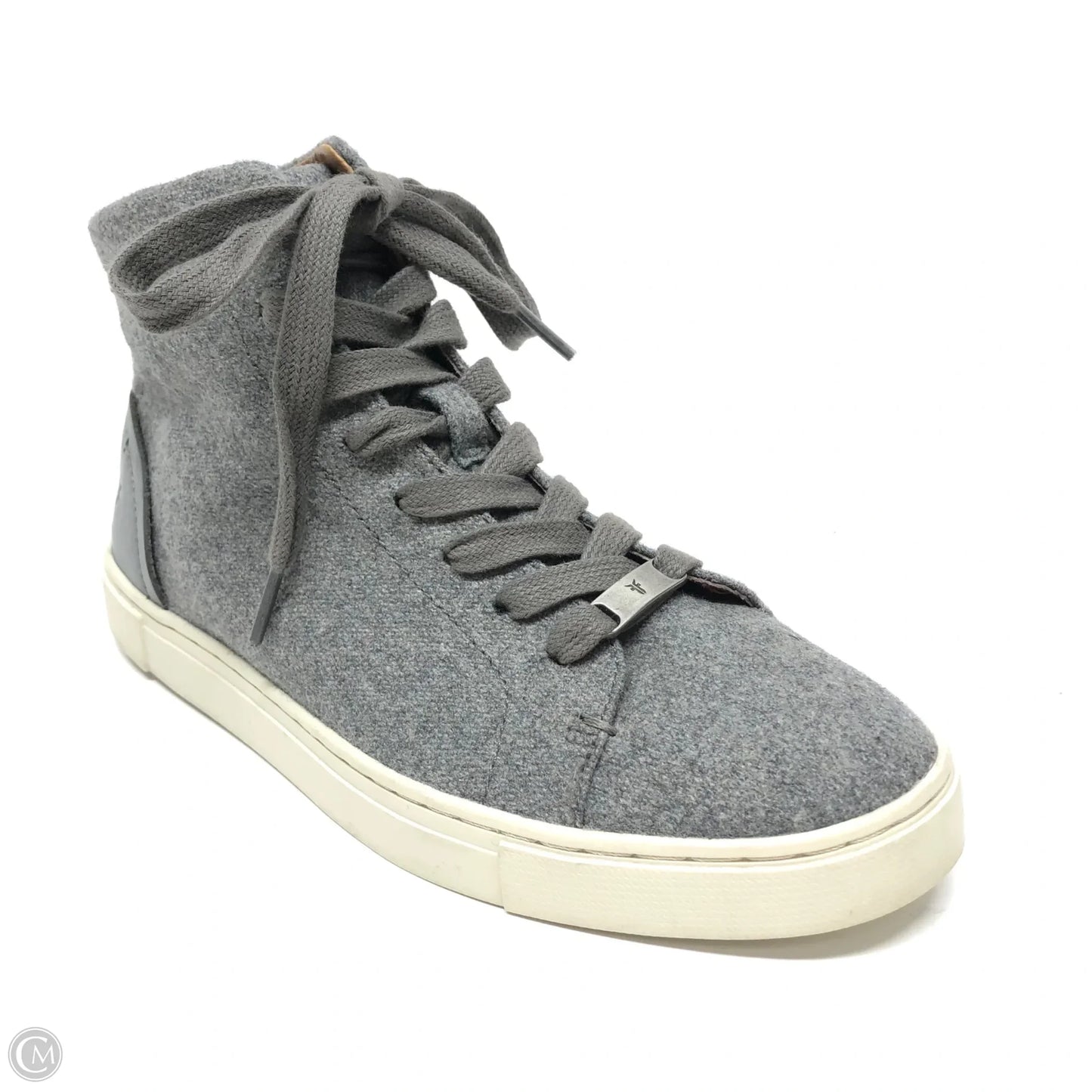 Shoes Designer By Frye In Grey, Size: 6.5