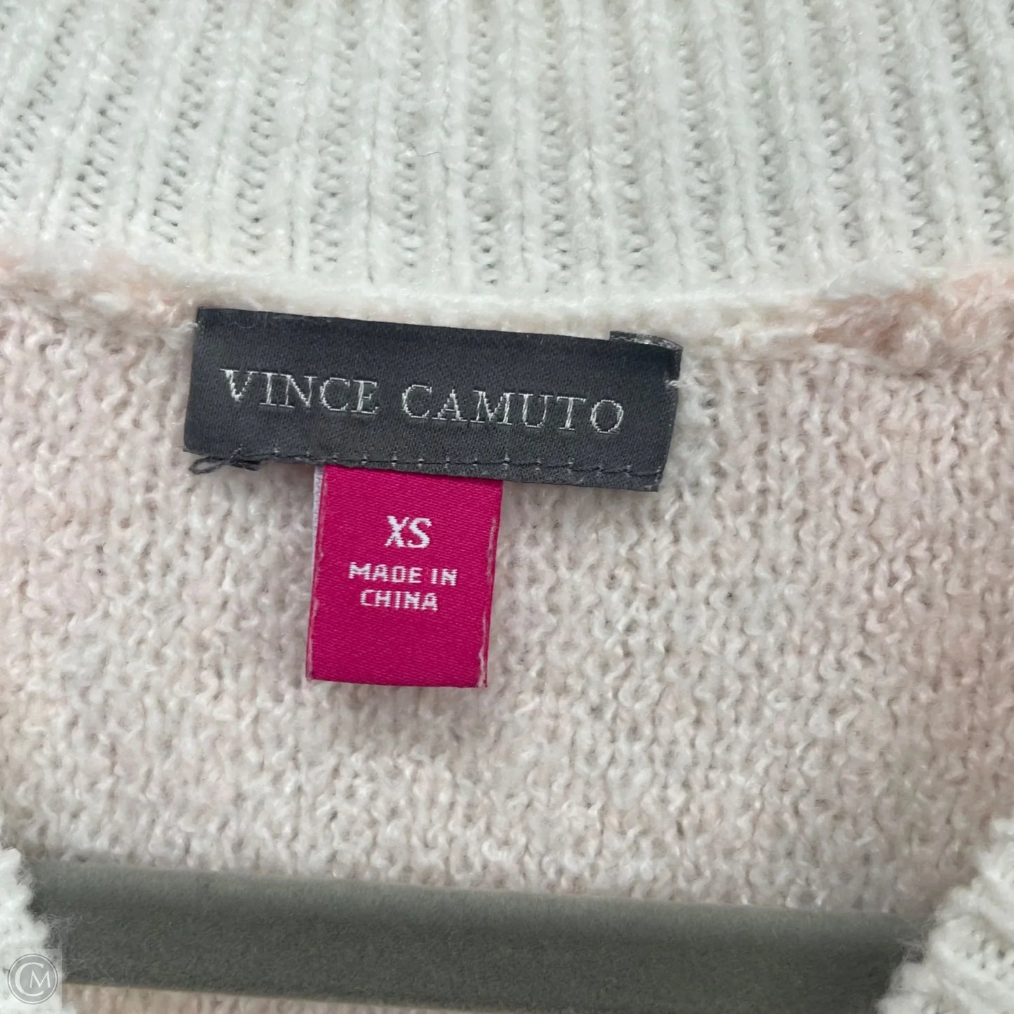 Sweater By Vince Camuto In Pink, Size: Xs