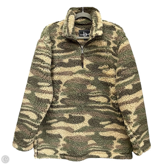 Athletic Fleece By Clothes Mentor In Camouflage Print, Size: L