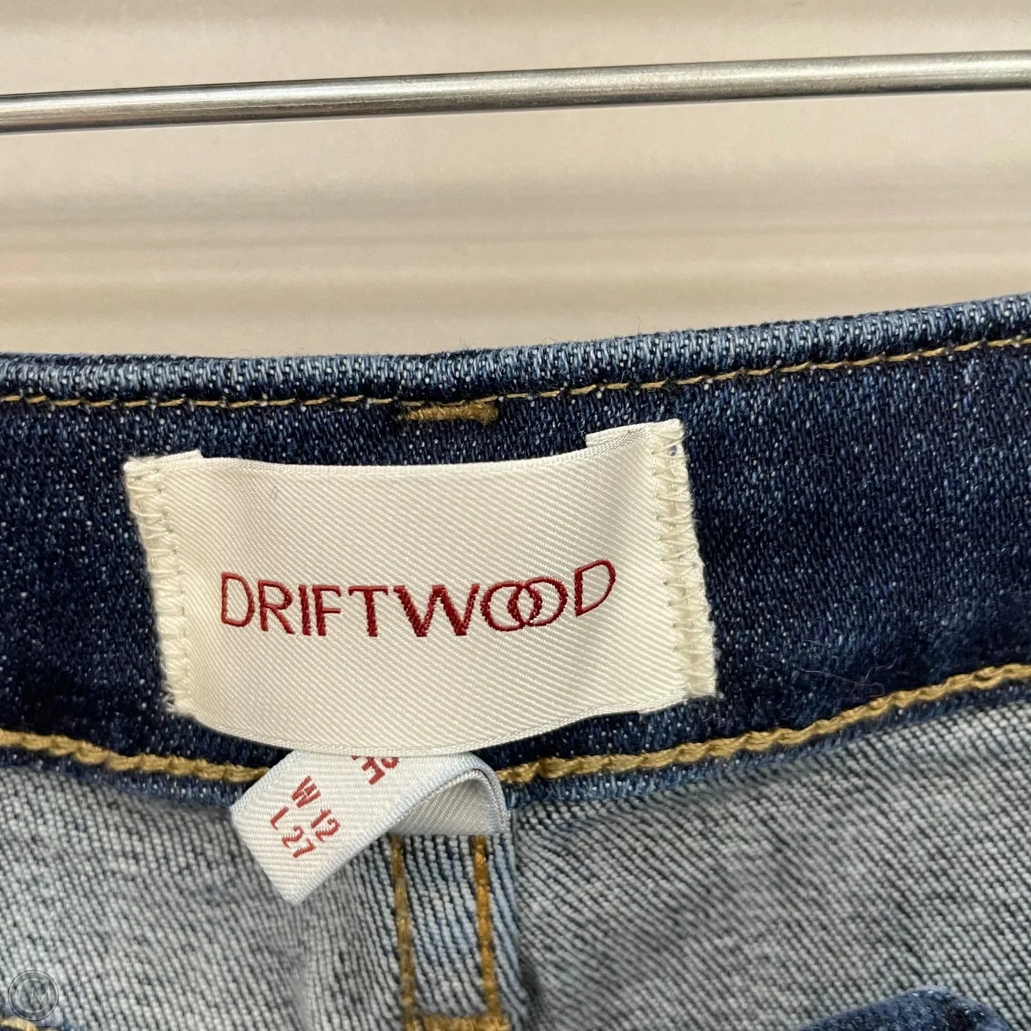 Jeans Straight By Driftwood In Blue Denim, Size: 12