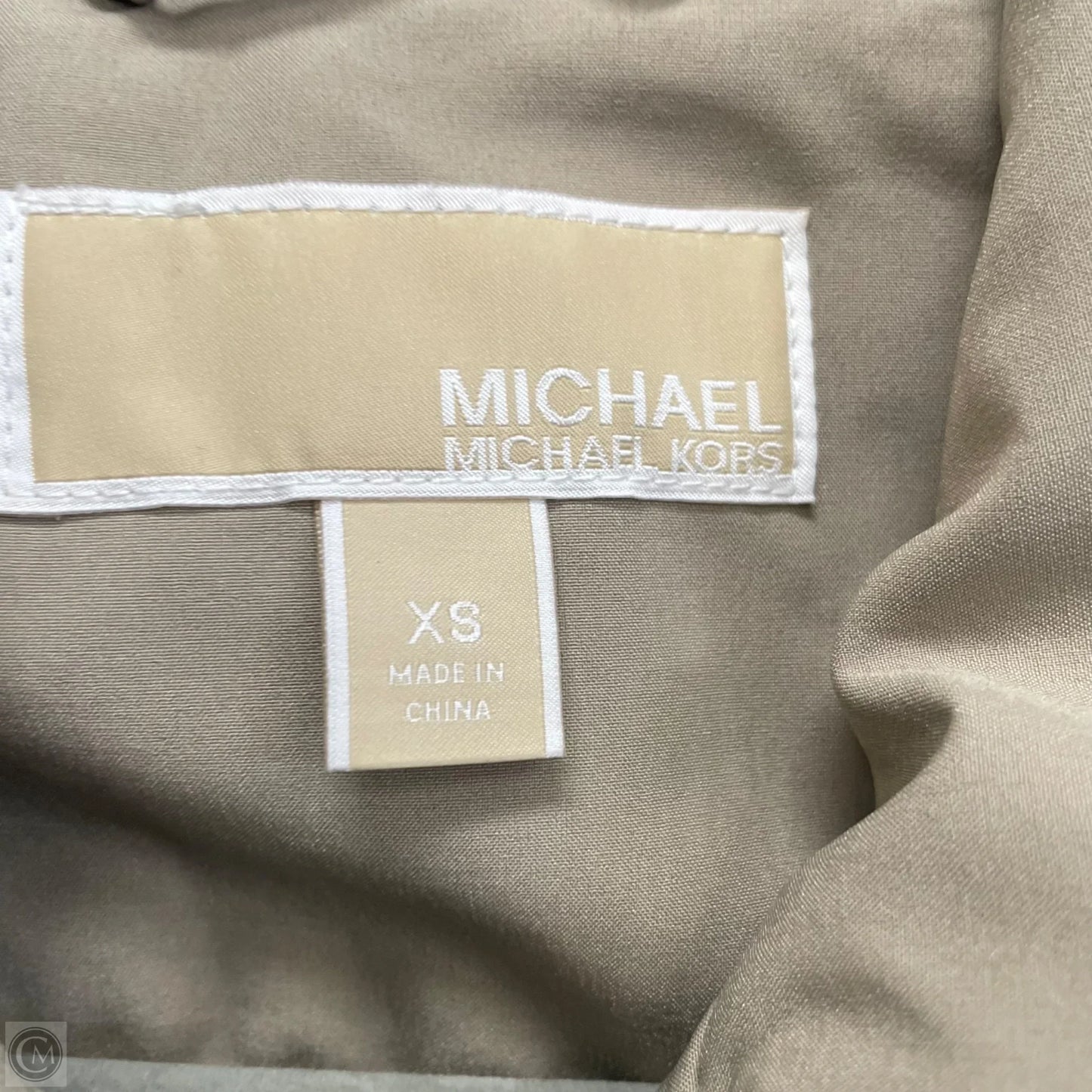 Jacket Other By Michael By Michael Kors In Tan, Size: Xs
