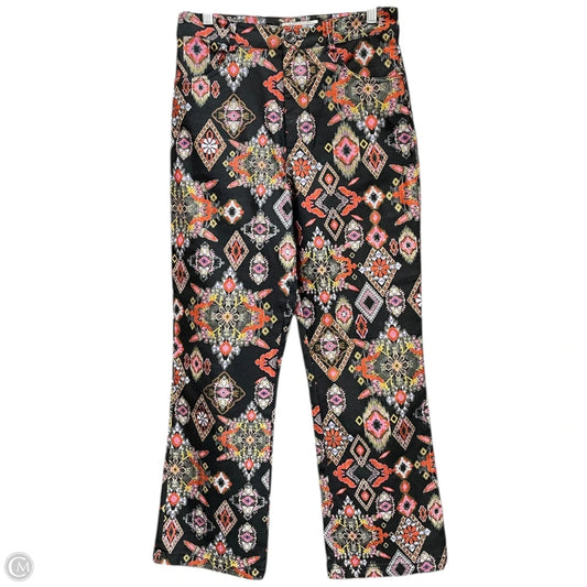 Pants Cropped By Zara In Multi-colored, Size: S