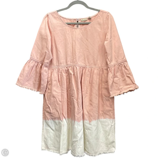 Dress Casual Short By Holding Horses In Pink & White, Size: 4