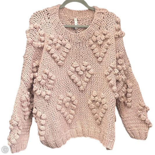 Sweater By Wishlist In Pink, Size: L