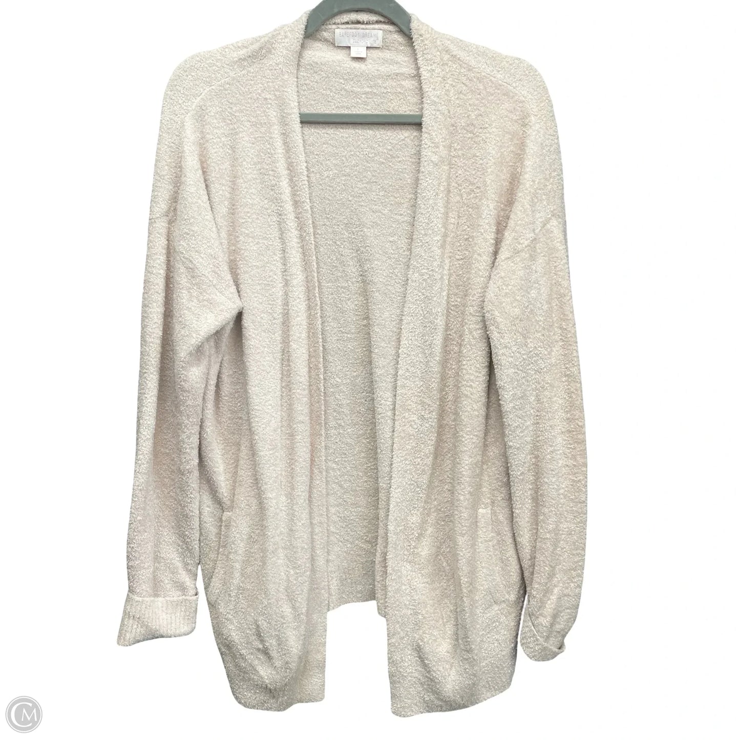 Sweater Cardigan By Barefoot Dreams In Beige, Size: L