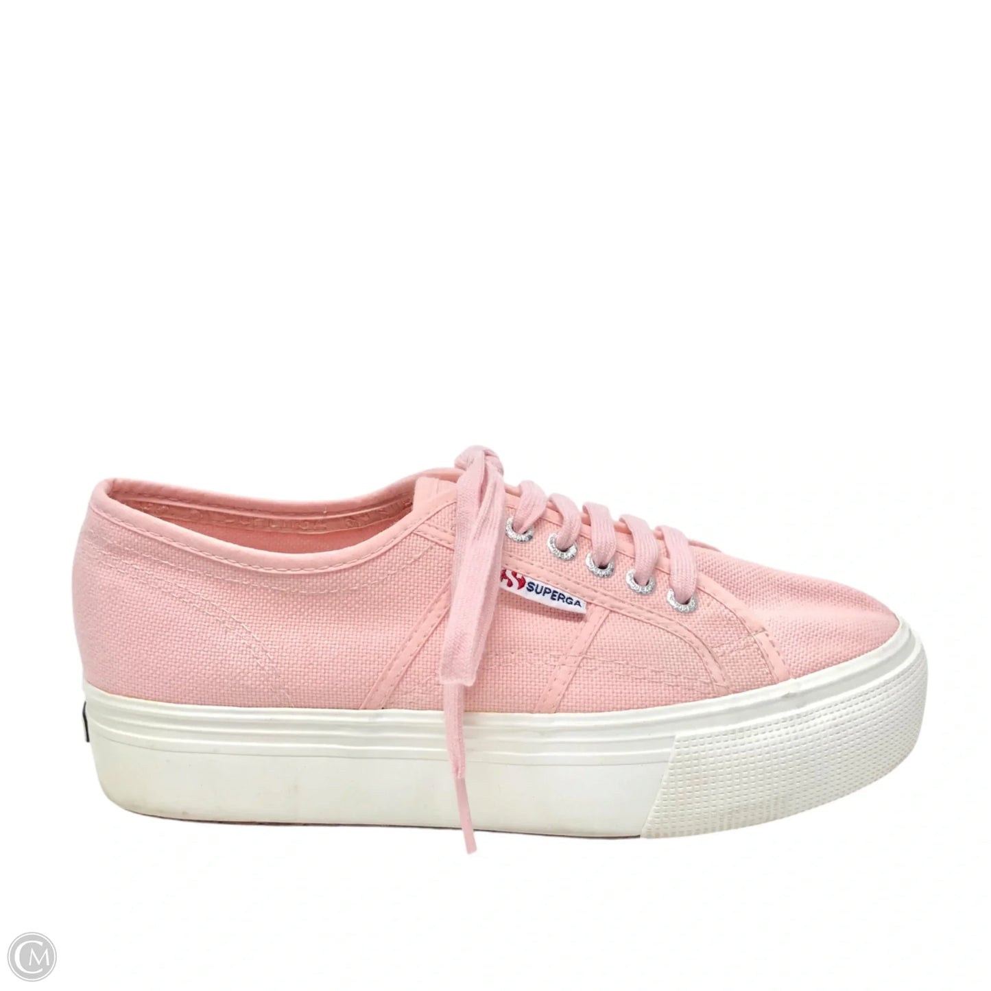 Shoes Sneakers By Superga In Pink, Size: 10