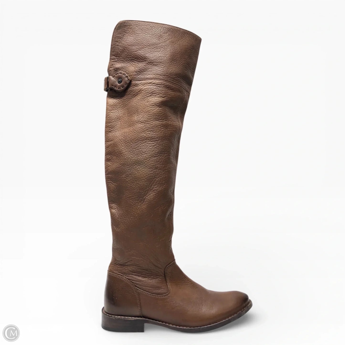 Boots Designer By Frye In Brown, Size: 6.5