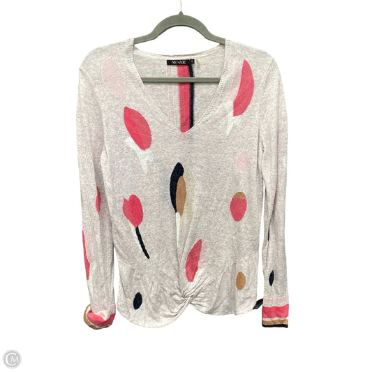 Top Long Sleeve By Nic + Zoe In Multi-colored, Size: S