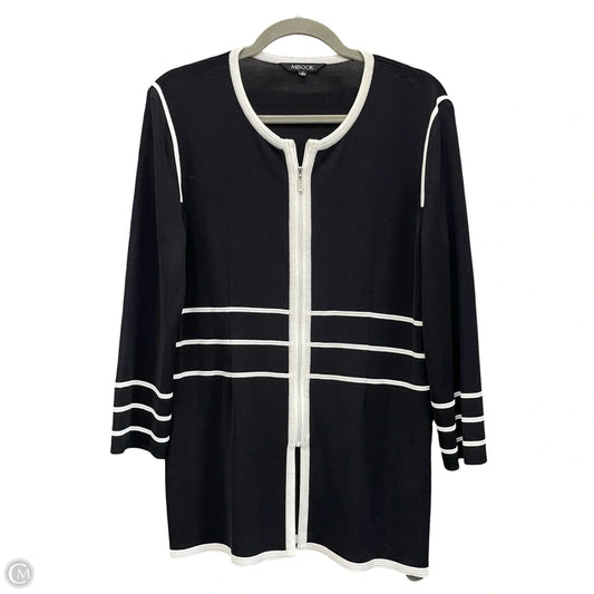 Cardigan By Misook In Black, Size: S