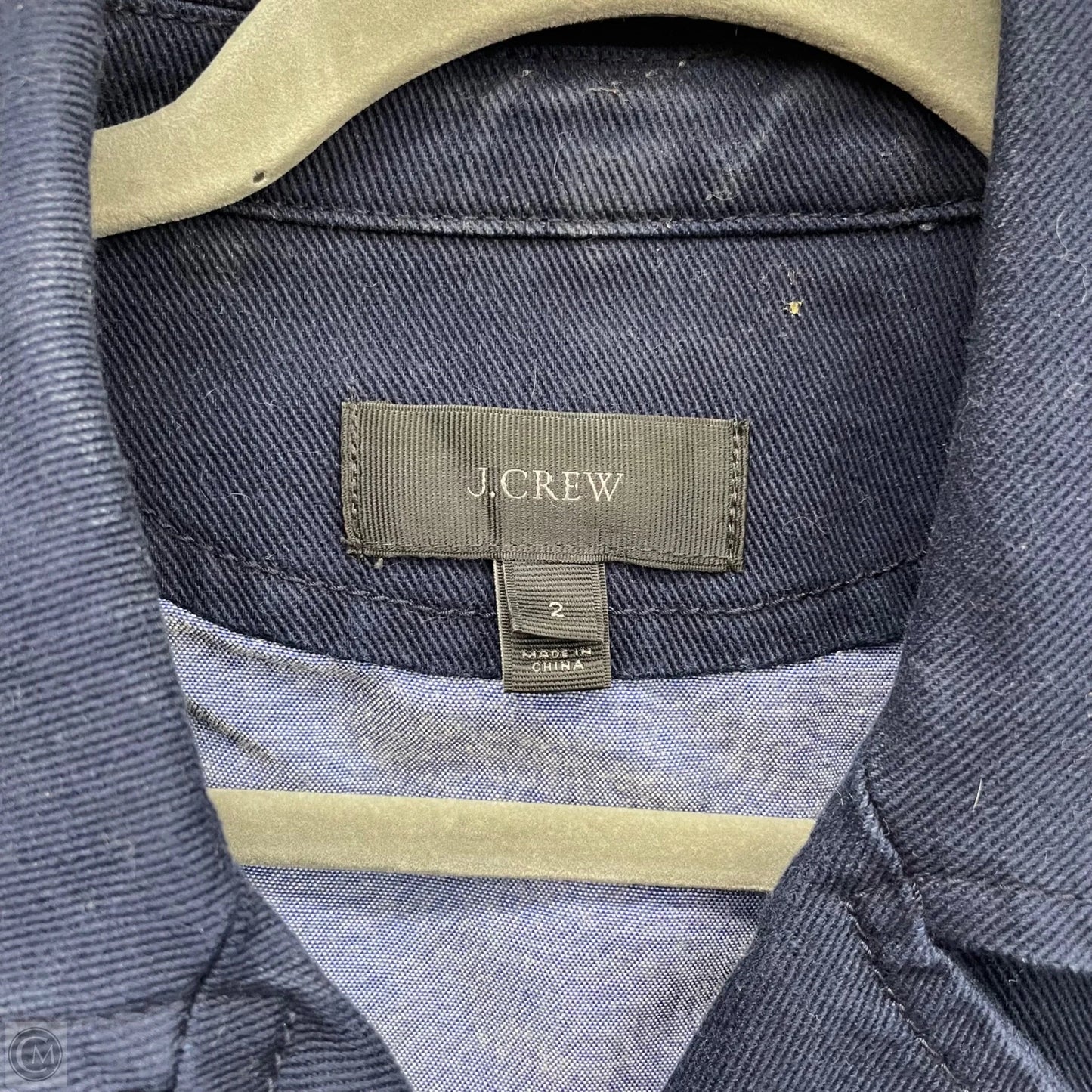 Coat Peacoat By J. Crew In Navy, Size: 2