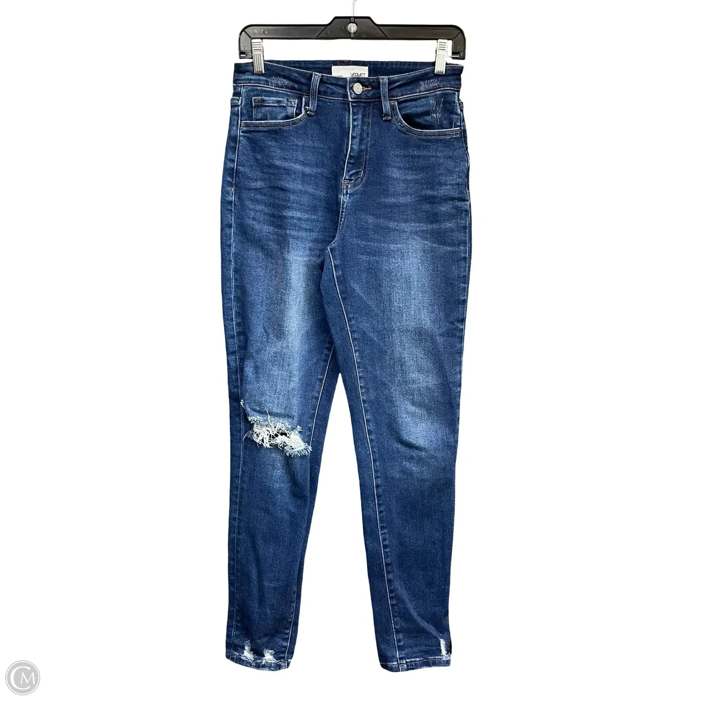 Jeans Skinny By Vervet In Blue Denim, Size: 2
