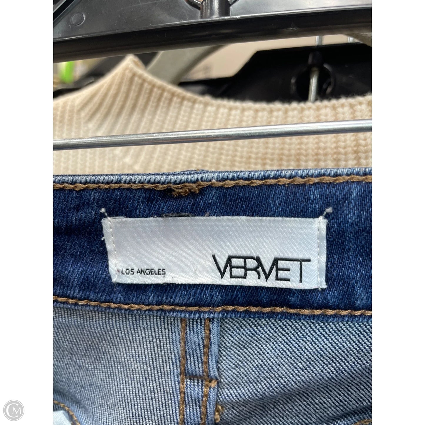 Jeans Skinny By Vervet In Blue Denim, Size: 2