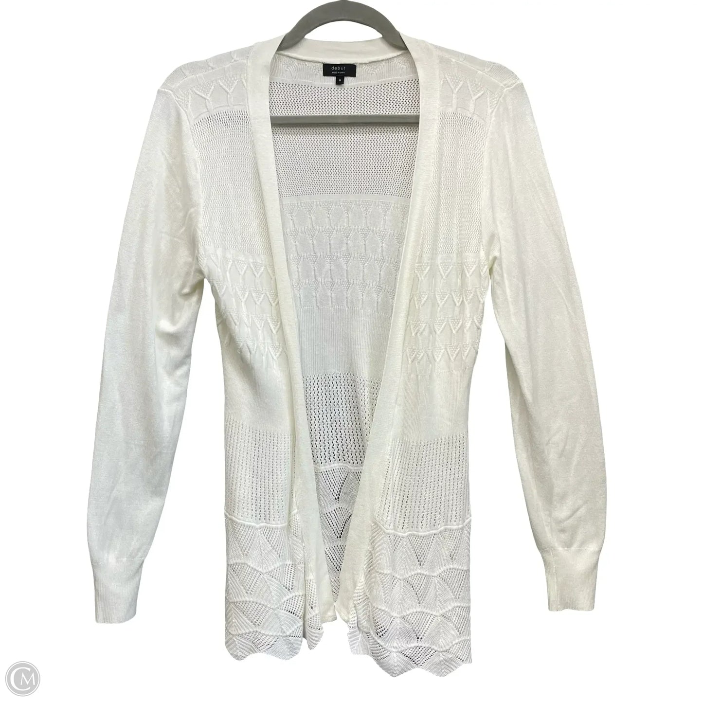 Cardigan By Debut In Beige, Size: M