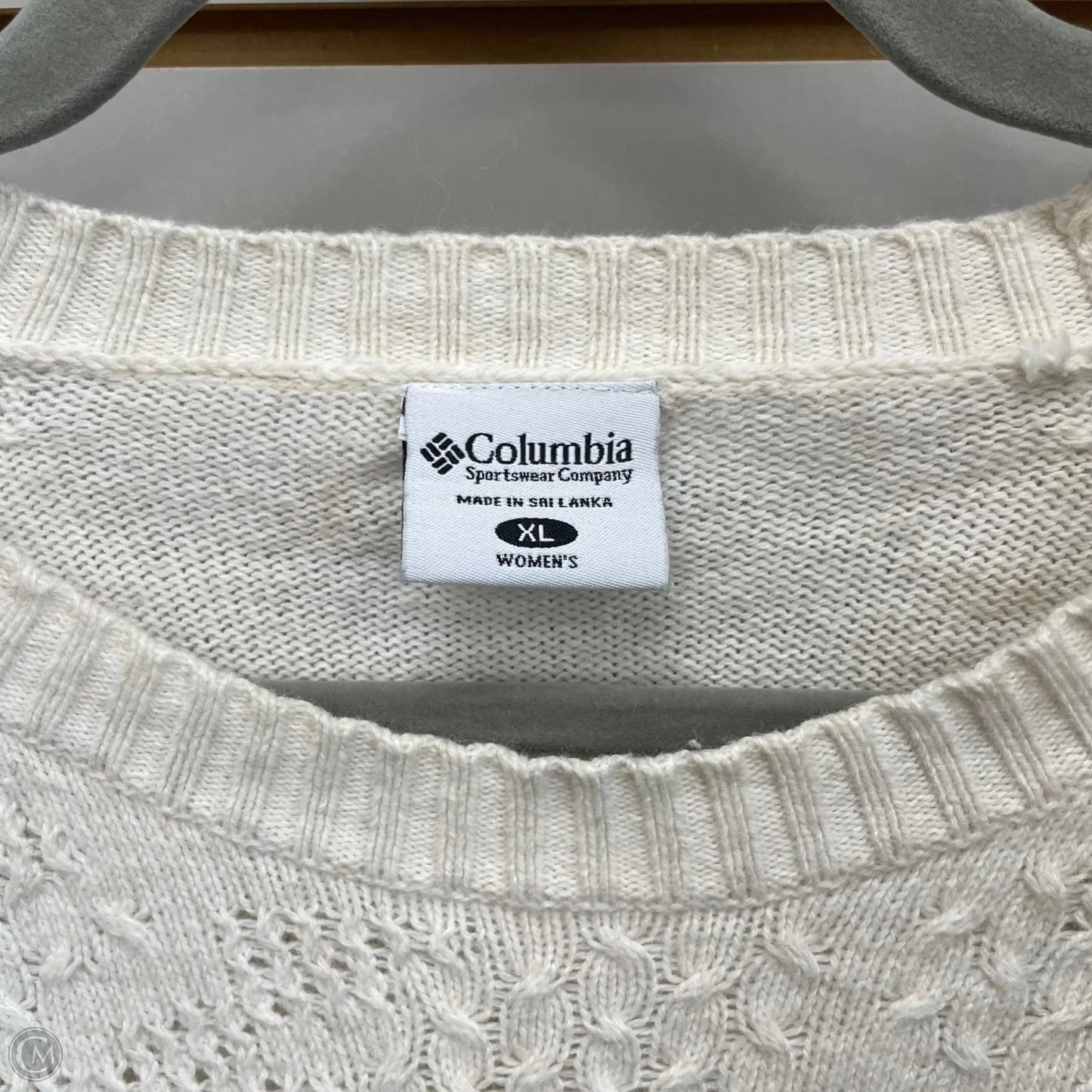 Sweater By Columbia In Beige, Size: Xl