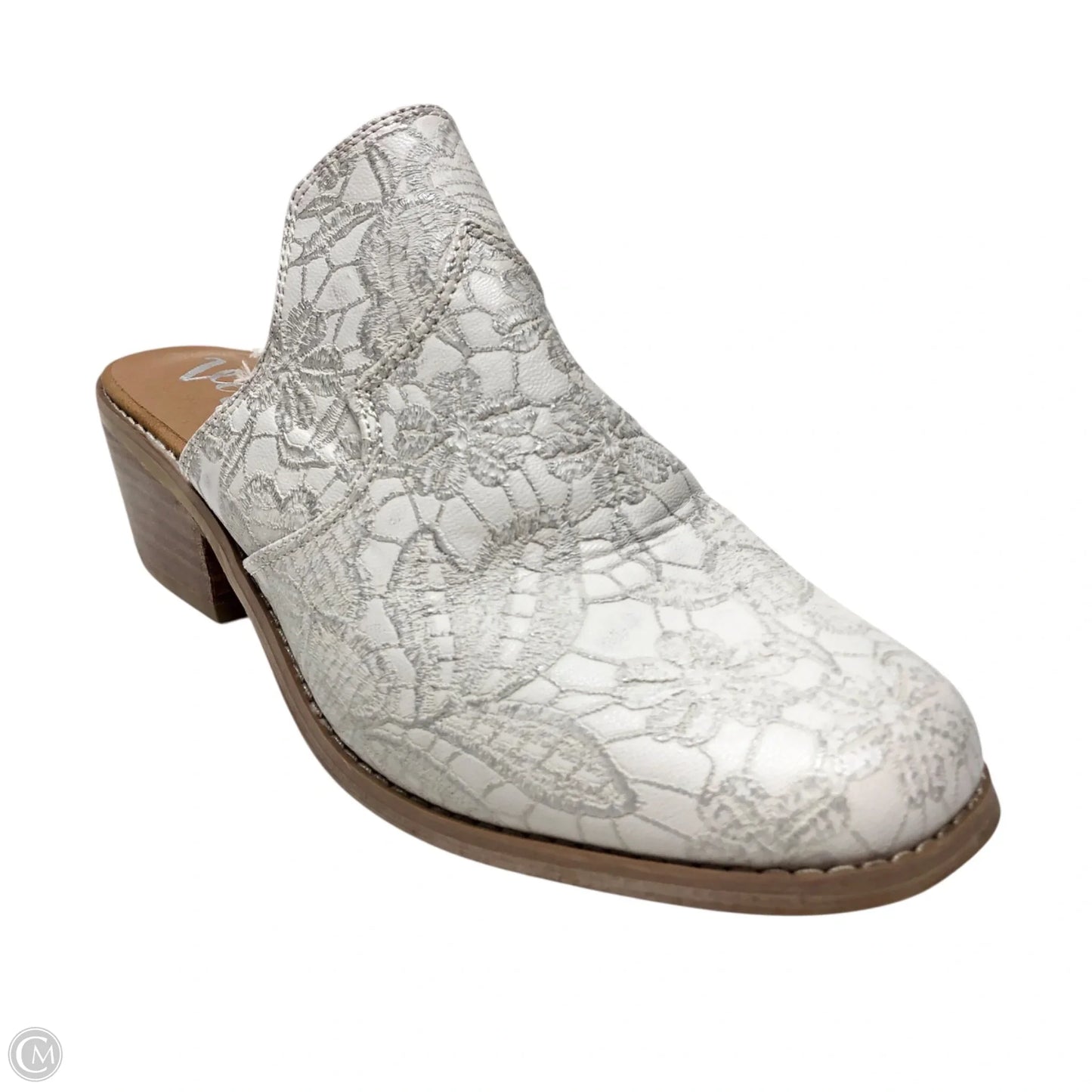 Shoes Heels Block By Very G In Beige, Size: 8.5