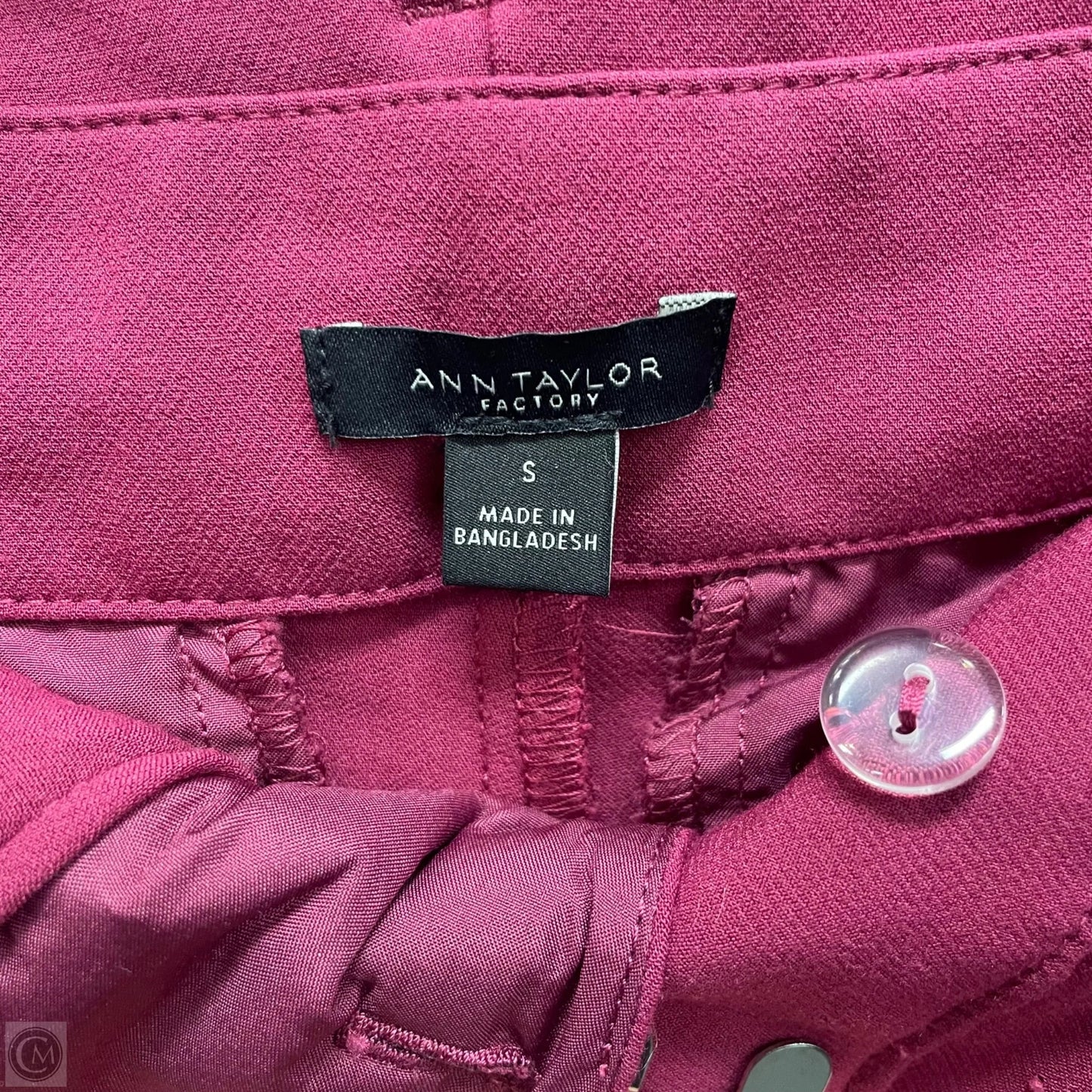 Pants Dress By Ann Taylor In Maroon, Size: S