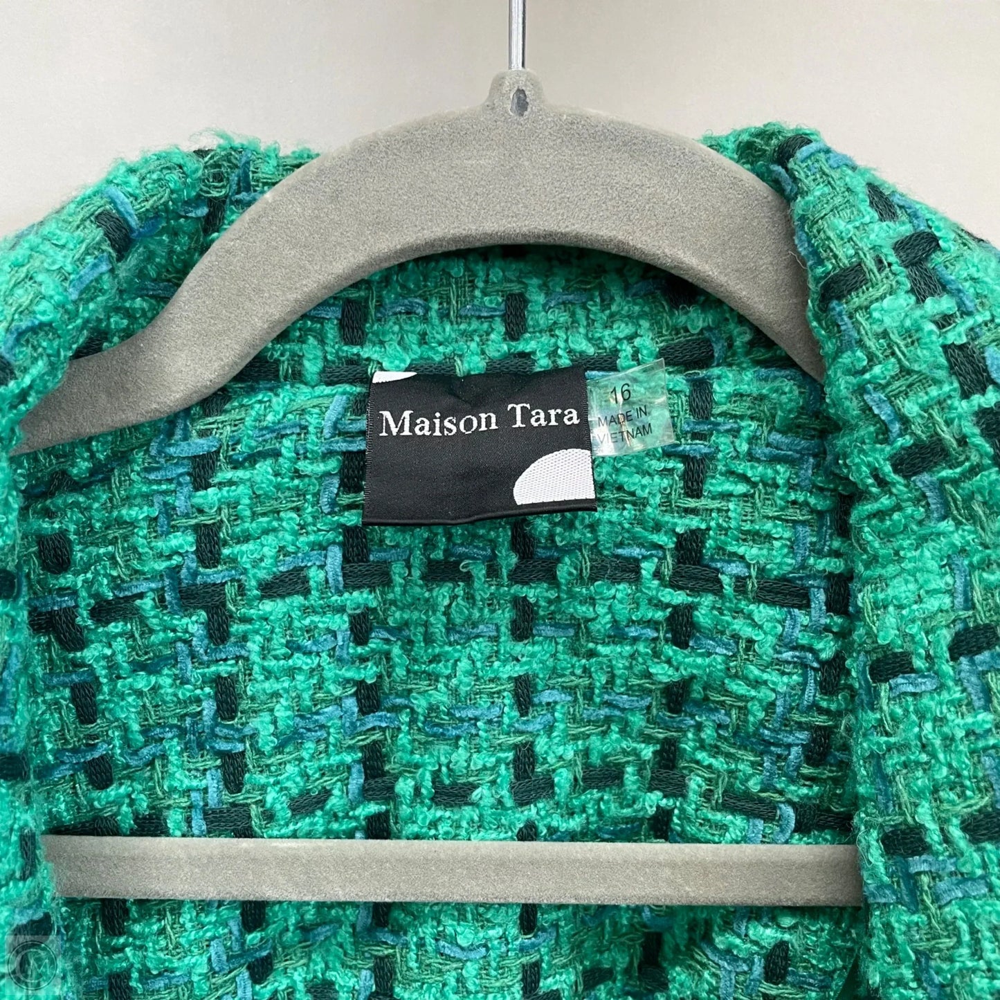 Coat Other By Clothes Mentor In Green, Size: 16