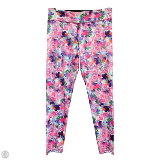 Athletic Leggings By Energie In Pink & Purple, Size: Xl