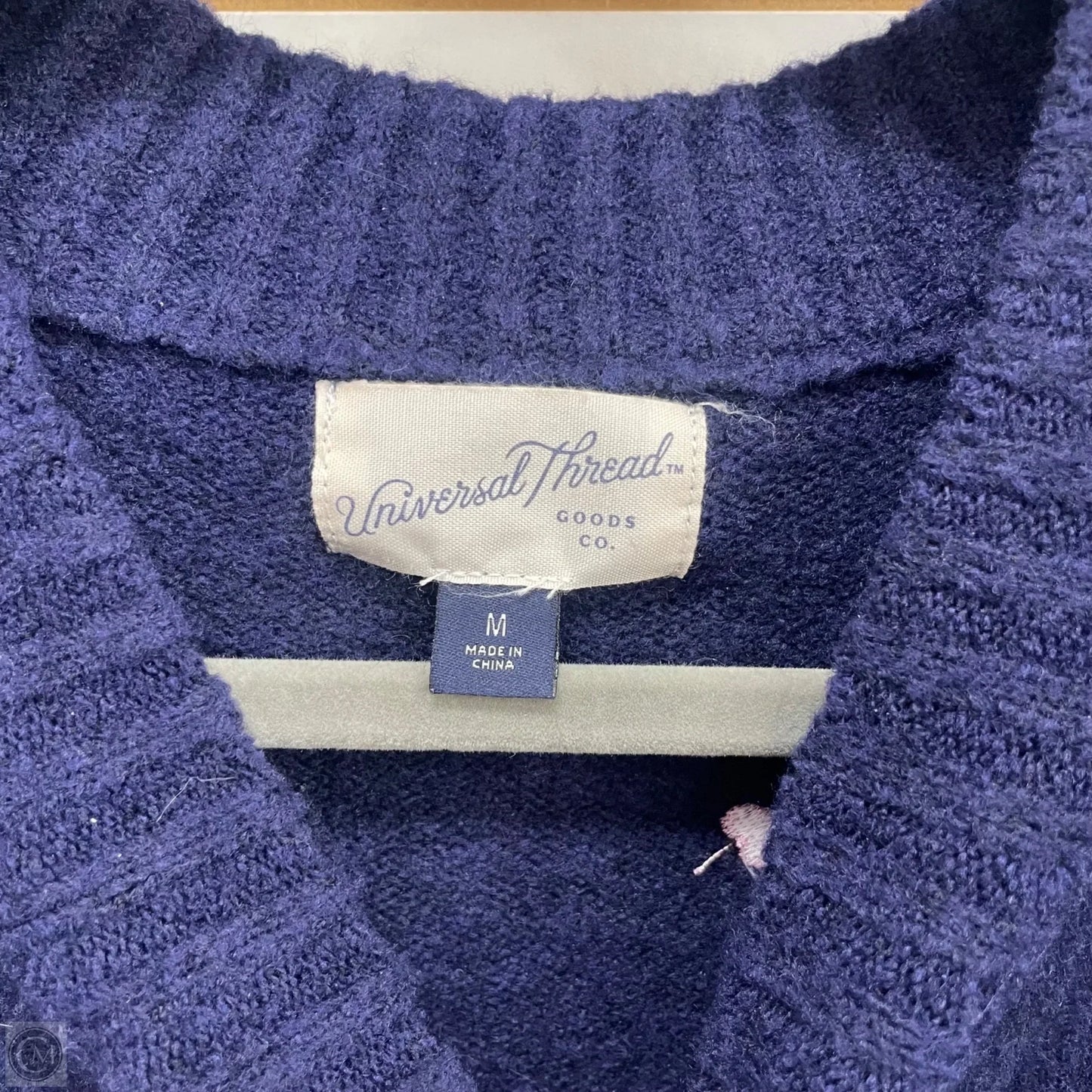 Sweater Cardigan By Universal Thread In Navy, Size: M