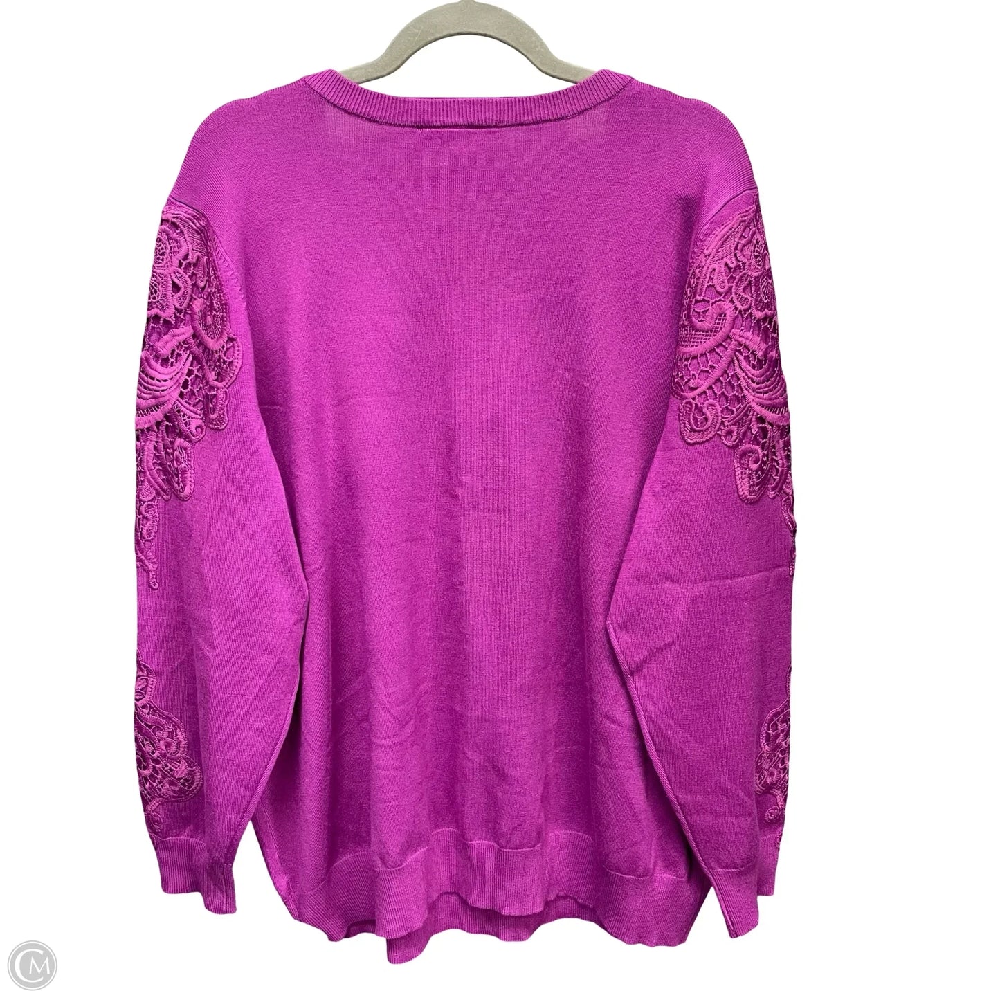 Sweater By Lane Bryant In Purple, Size: Xl