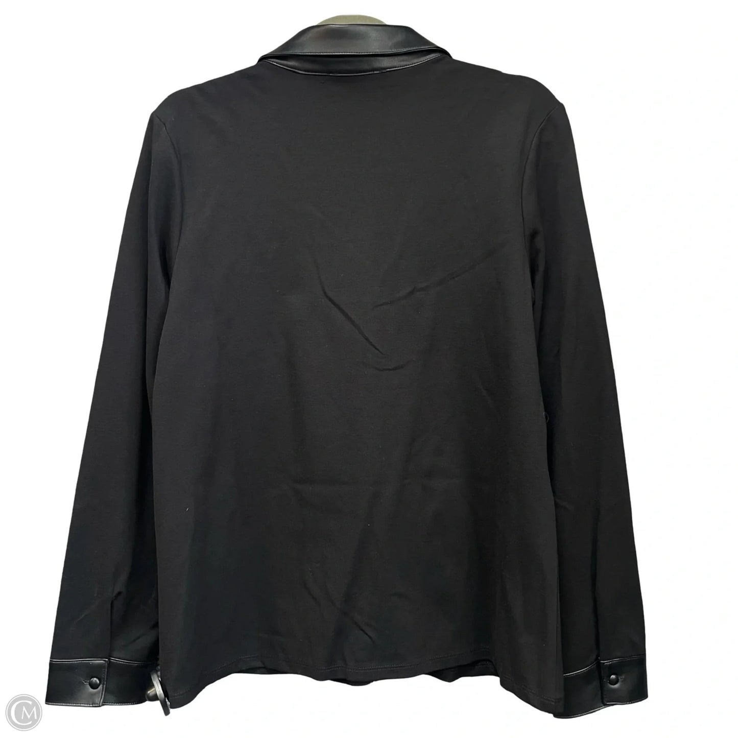 Jacket Shirt By Marc New York In Black, Size: M