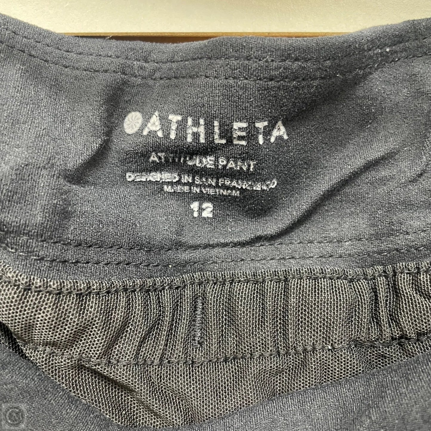 Athletic Pants By Athleta In Black, Size: 12p