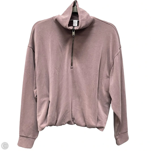 Athletic Jacket By Athleta In Mauve, Size: M