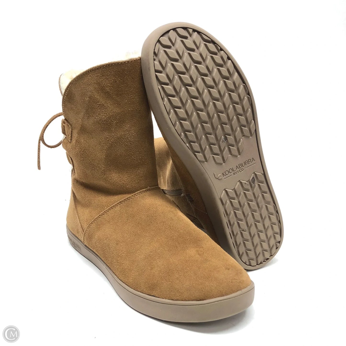 Boots Mid-calf Flats By Koolaburra By Ugg In Brown, Size: 9