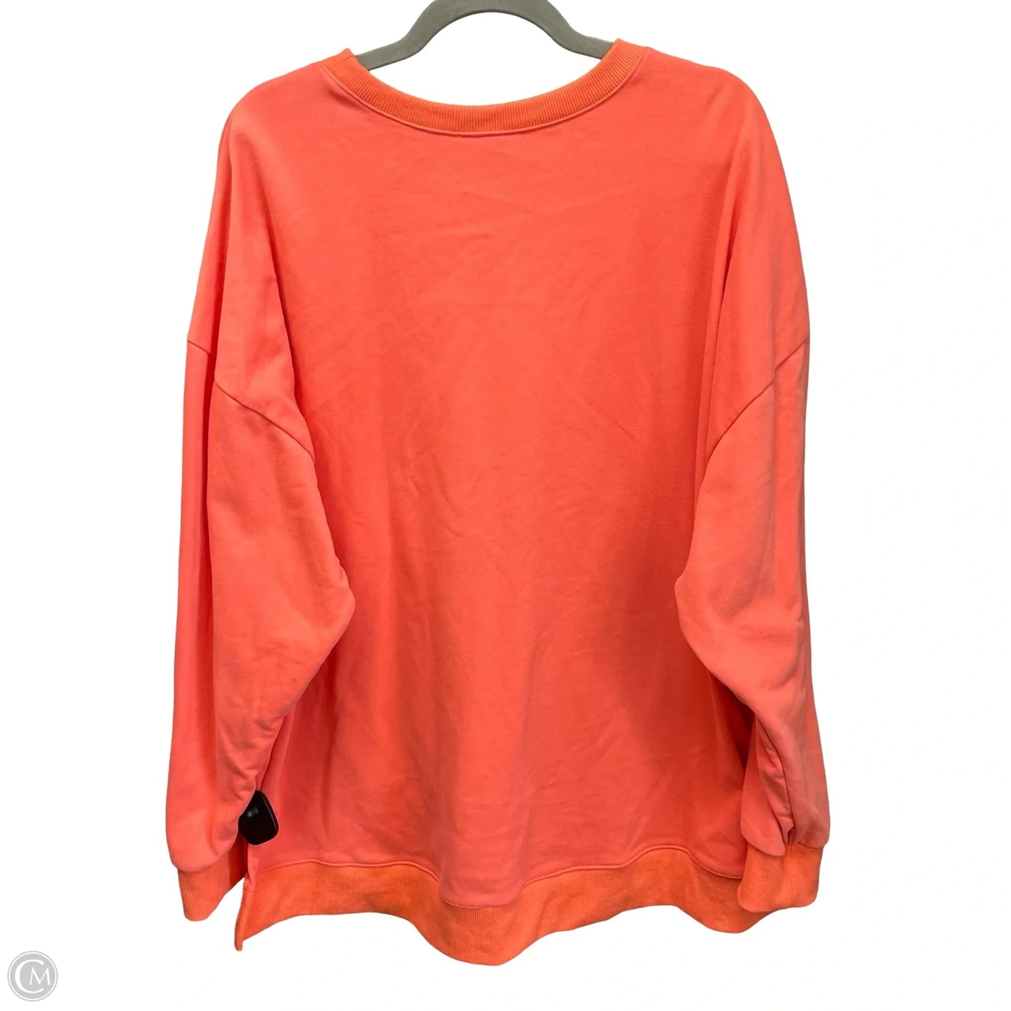 Sweatshirt Crewneck By Easel In Coral, Size: 1x