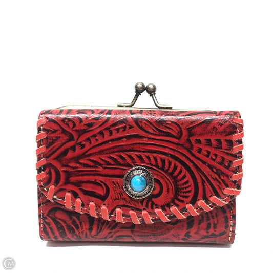 Wallet Leather By Myra, Size: Medium