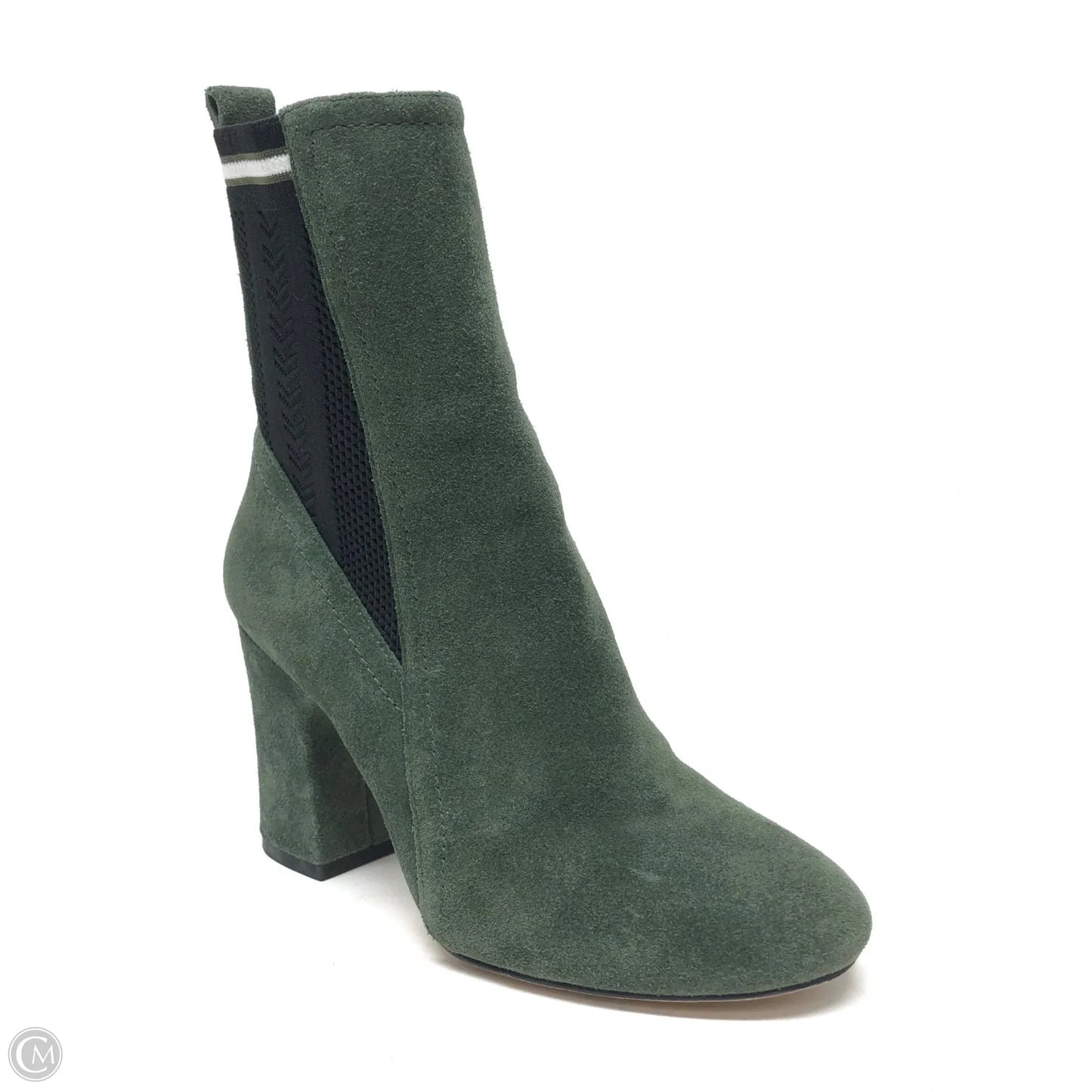 Boots Ankle Heels By Etienne Aigner In Green, Size: 6