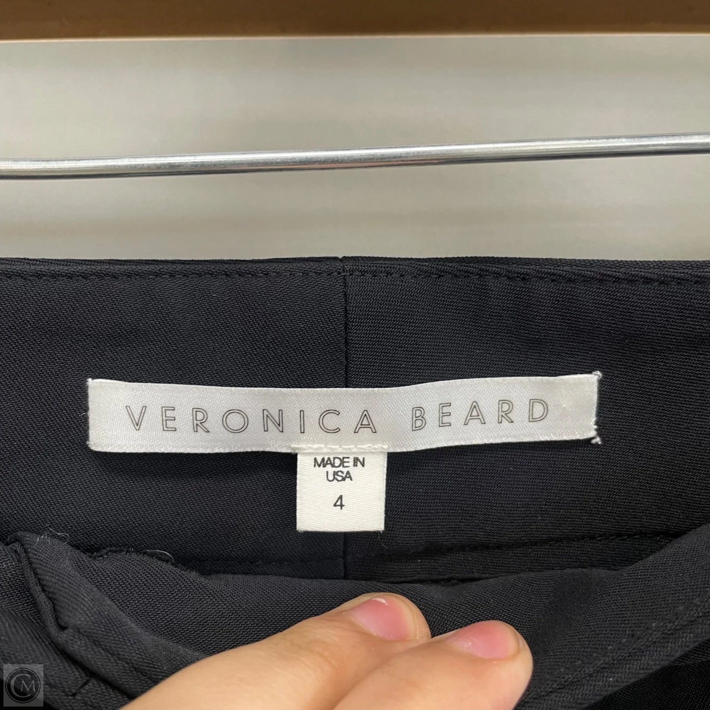Pants Cropped By Veronica Beard In Black, Size: 4