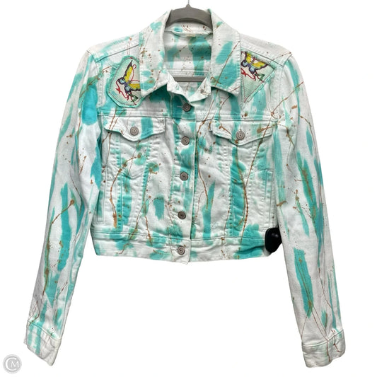 Jacket Denim By Levis In Multi-colored, Size: S