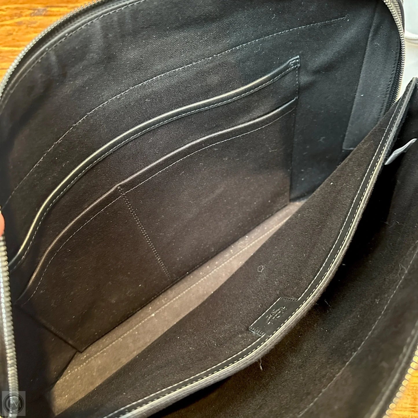 Laptop Bag Luxury Designer By Mcm, Size: Large