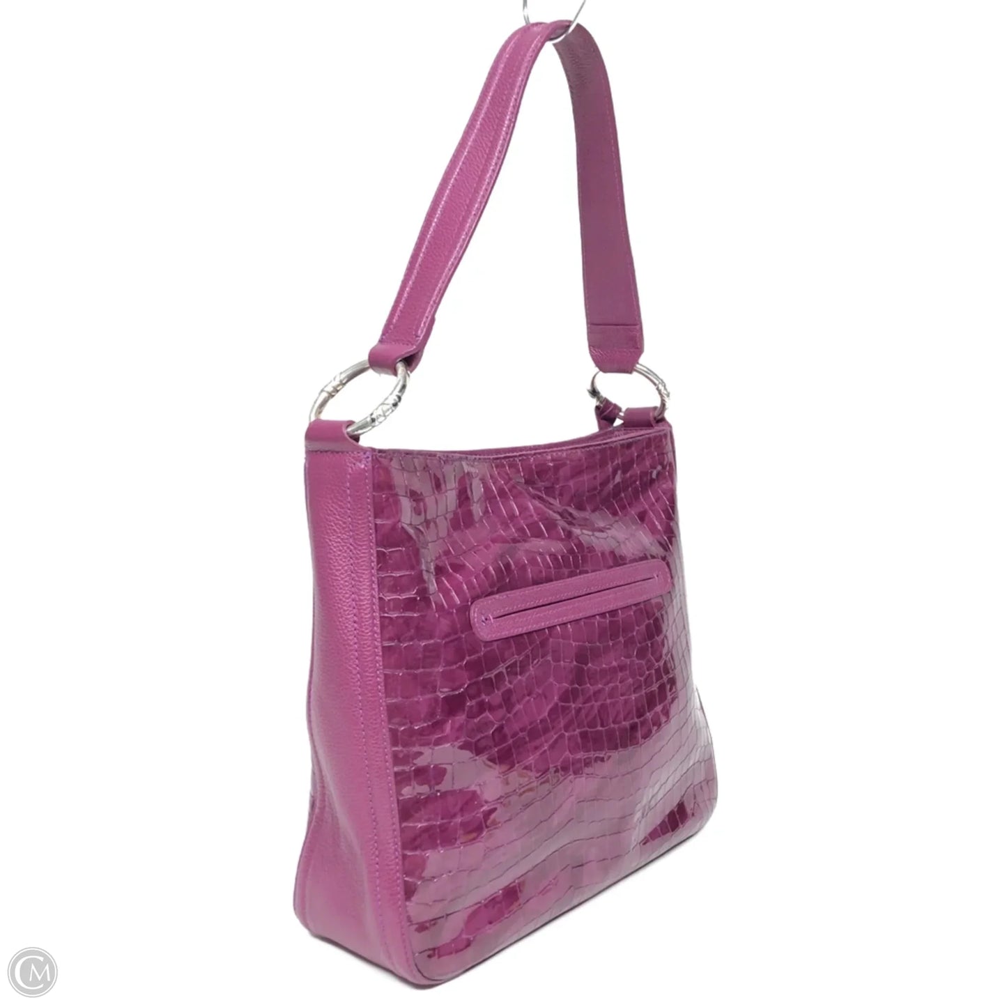 Handbag Leather By Brighton, Size: Medium