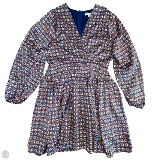 Dress Casual Short By She + Sky In Blue, Size: L