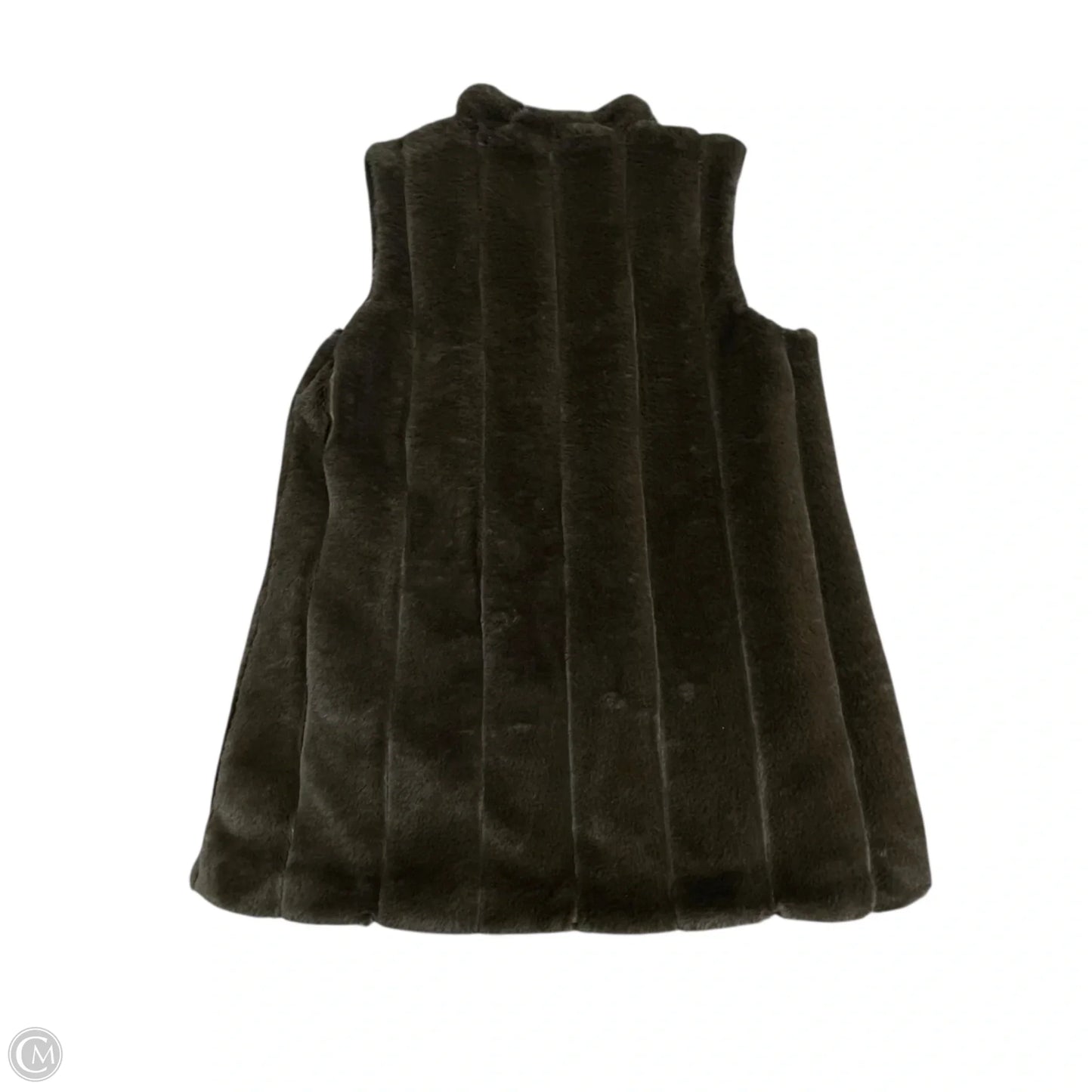 Vest Faux Fur & Sherpa By Marc New York In Brown, Size: M