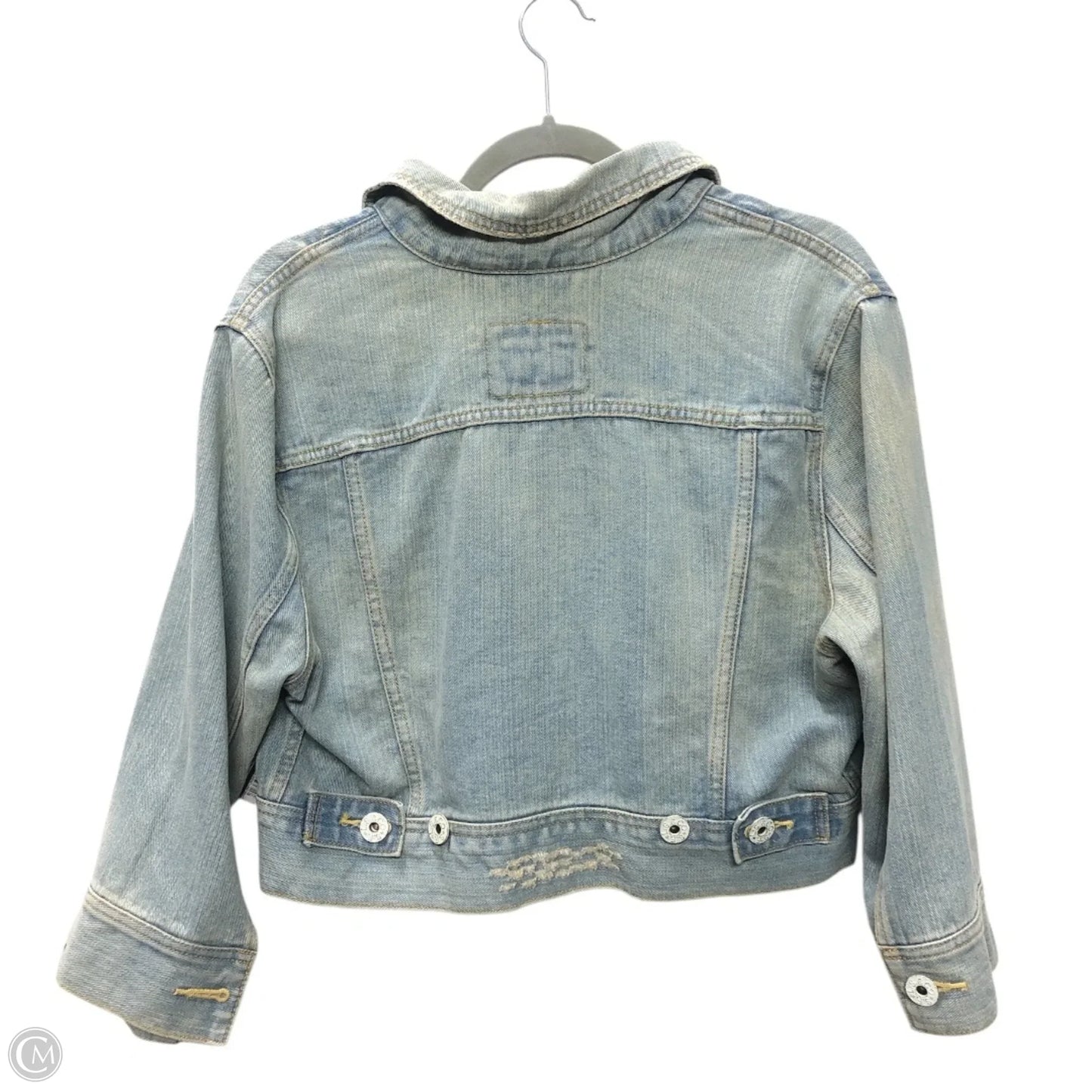 Jacket Denim By Levis In Blue Denim, Size: Xl