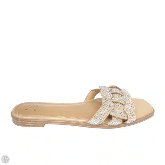 Sandals Flats By A New Day In Beige, Size: 7