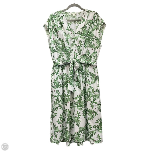 Dress Casual Midi By Max Studio In Green, Size: L